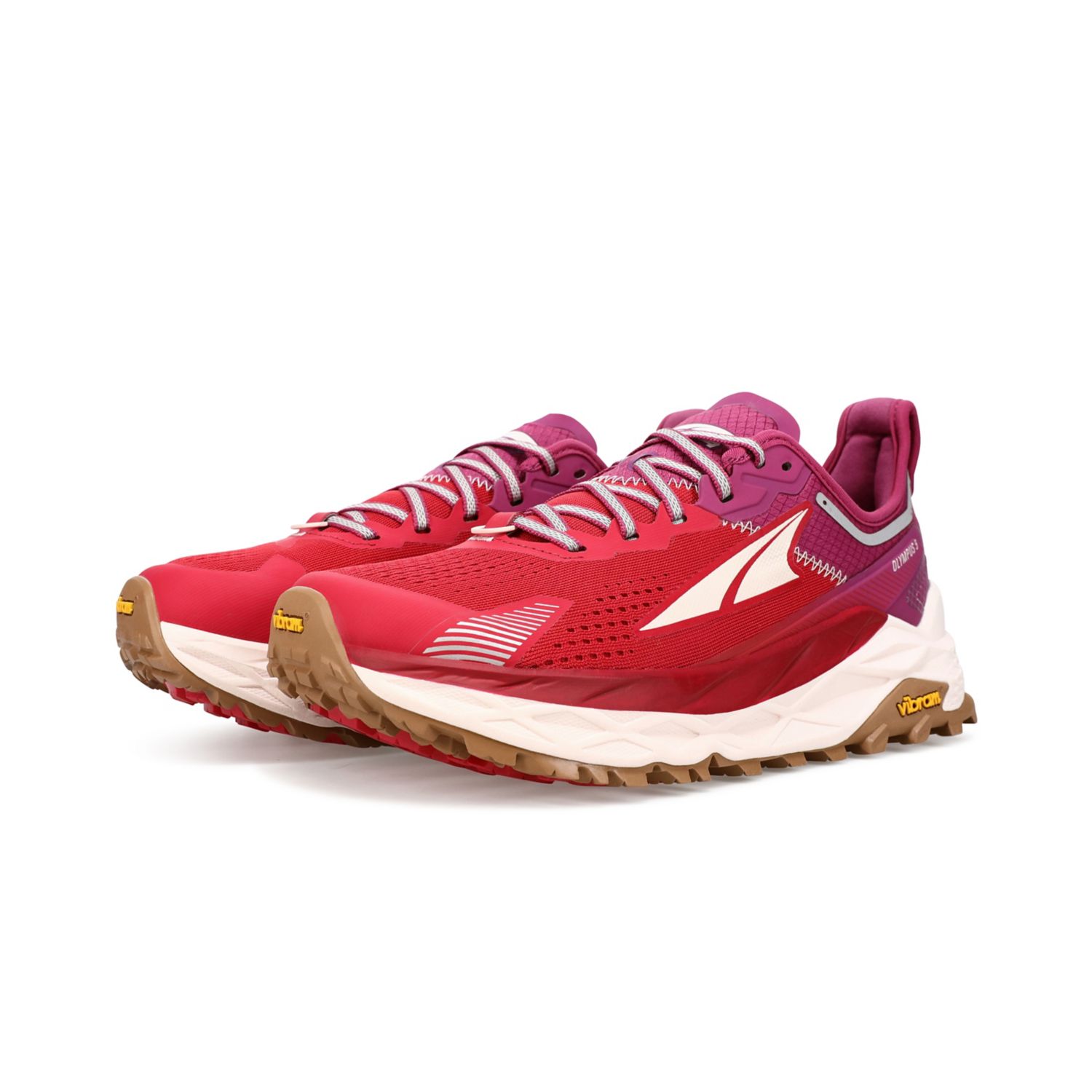 Zapatillas De Trail Running Altra Olympus 5 Mujer Rojas Moradas | Costa Rica-32907469